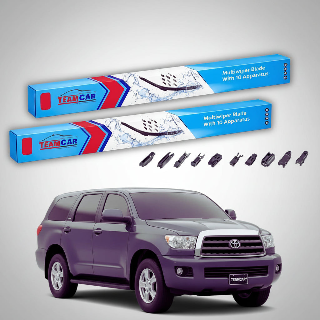 Ștergătoare Toyota Sequoia K5 K6 2007-2022 | Set Față Flat Premium – TeamCar®