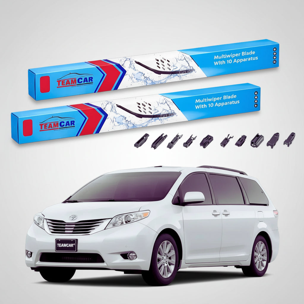 Ștergătoare Toyota Sienna L3 XL30 2010-2020 | Set Față Flat Premium – TeamCar®
