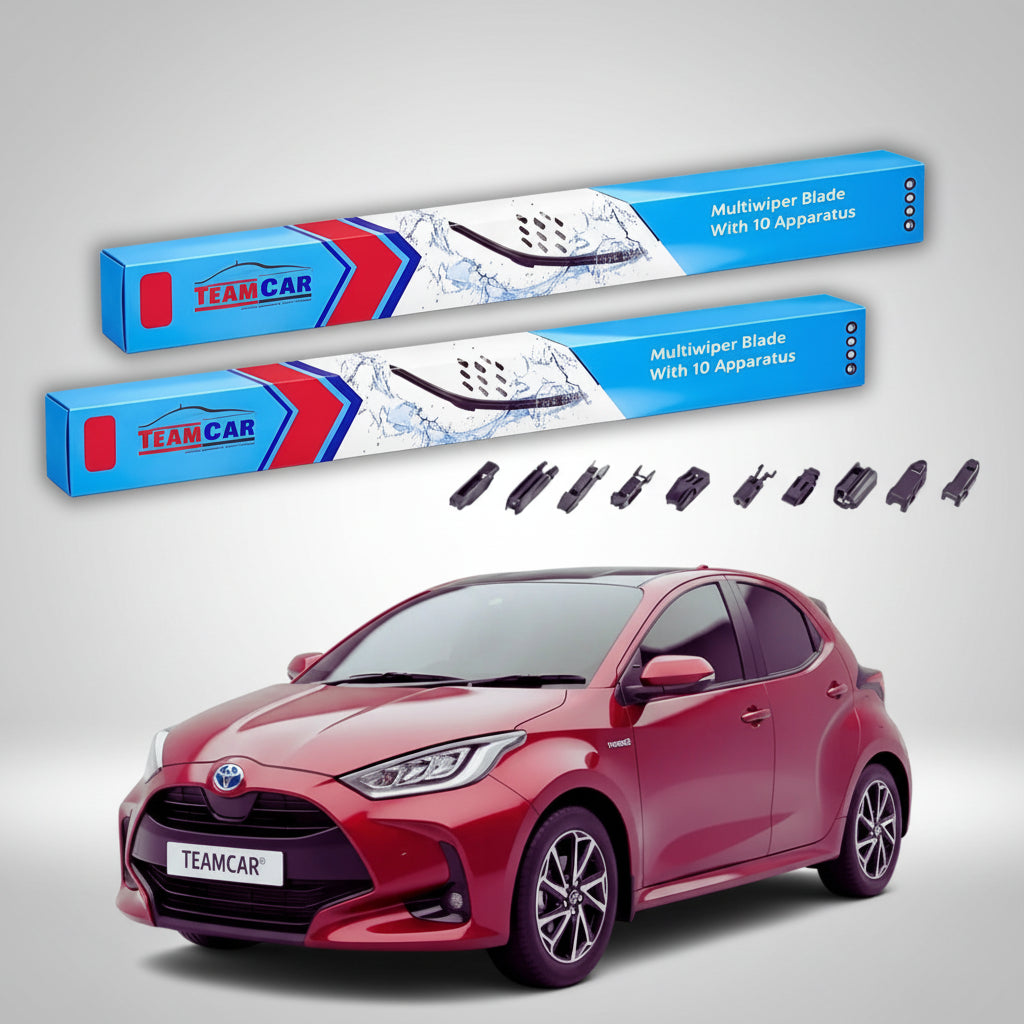 Ștergătoare Toyota Yaris P21 Hatchback 2020-prezent | Set Față Flat Premium – TeamCar®