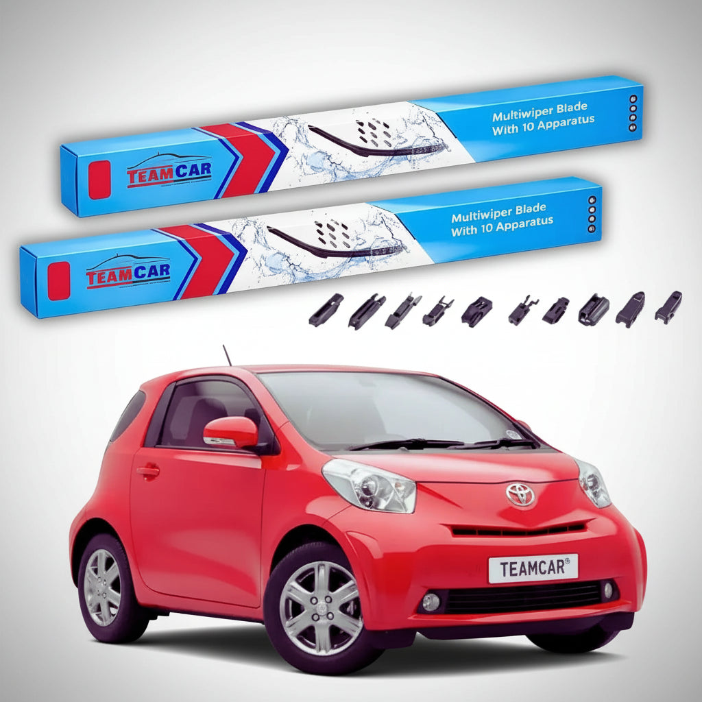 Ștergătoare Toyota iQ GJ Hatchback 2009-2014 | Set Față Flat Premium – TeamCar®