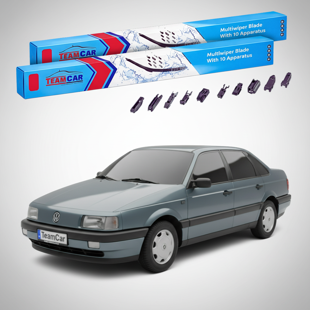 Ștergătoare TeamCar® pentru Volkswagen Passat B3 (08.1988-12.1993) – Set Față Flat Premium