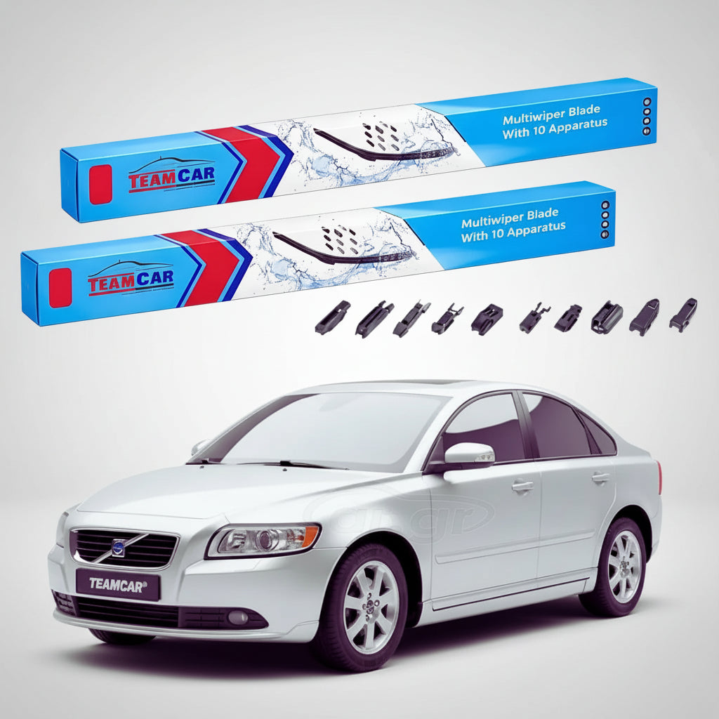 Ștergătoare Volvo S40 II MS 2005-2012 | Set Față Flat – TeamCar®