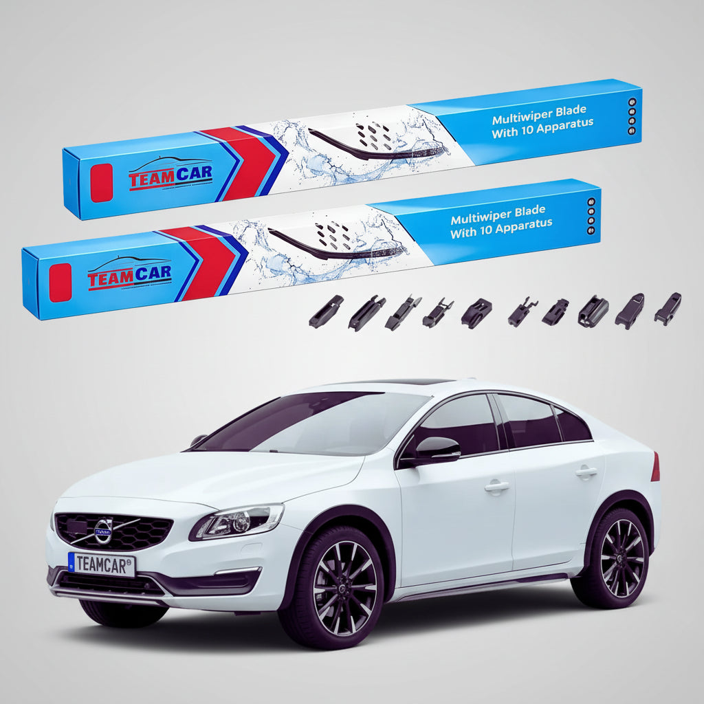 Ablaktörlők Volvo S60 II Cross Country 2015-2018 | Lapos elülső készlet – TeamCar®