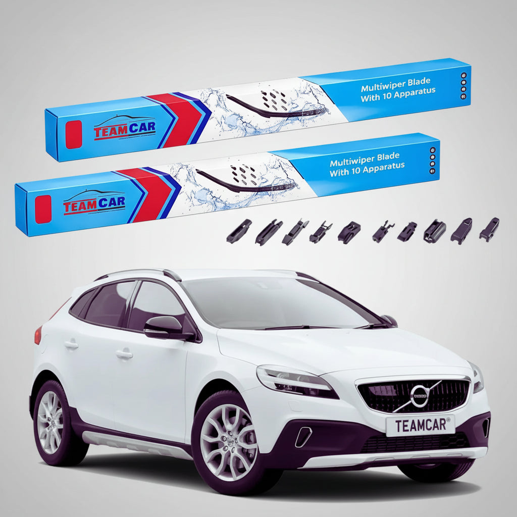 Volvo V40 Cross Country 2013-2019 ablaktörlők | Első ablaktörlő lapos szett – TeamCar®