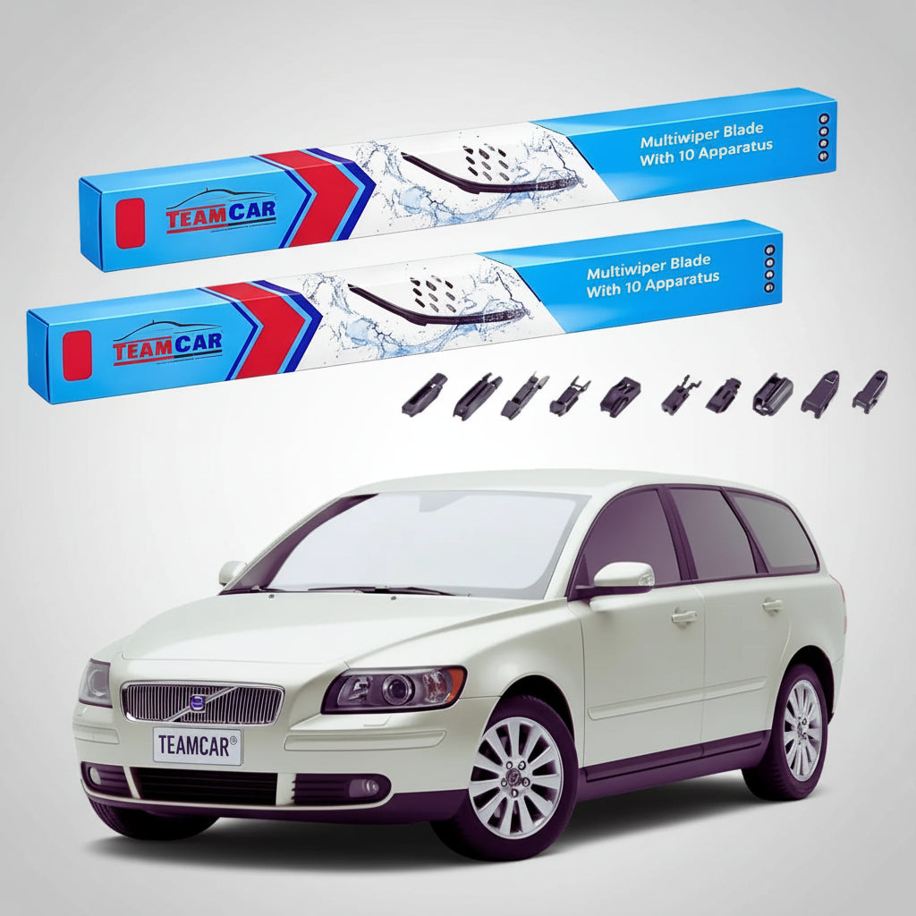 Ștergătoare Volvo V50 MW 2004-2005 | Set Față Flat – TeamCar®