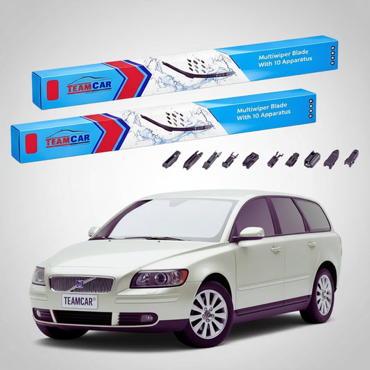 Ștergătoare Volvo V50 MW 2004-2005 | Set Față Flat – TeamCar®