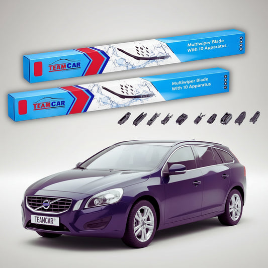 Ștergătoare Volvo V60 I 2010-2015 | Set Față Flat – TeamCar®