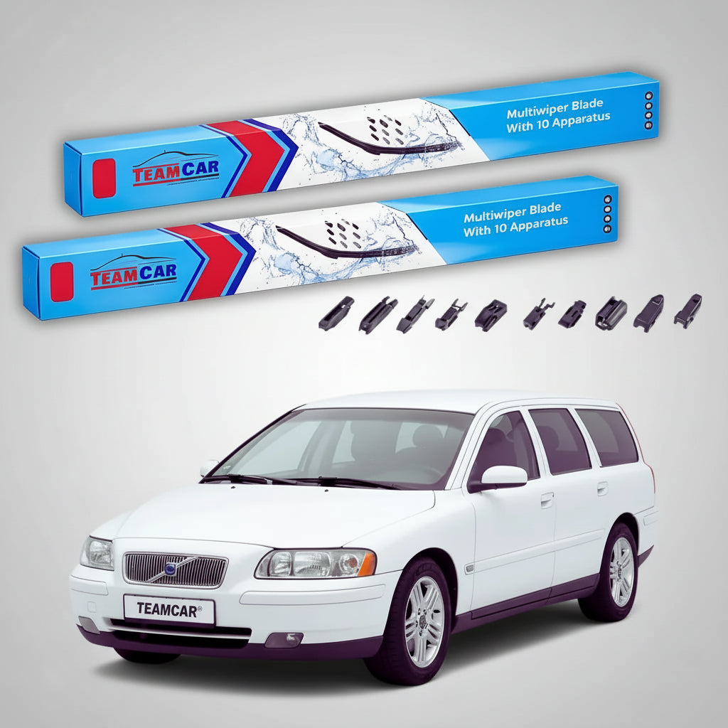 Ștergătoare Volvo V70 II 2004-2007 | Set Față Flat – TeamCar®