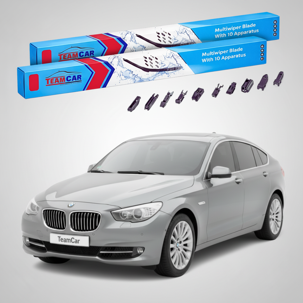 Ștergătoare TeamCar® pentru BMW Seria 5 Gran Turismo (F07) 2009–2017 – Set Față Flat Premium