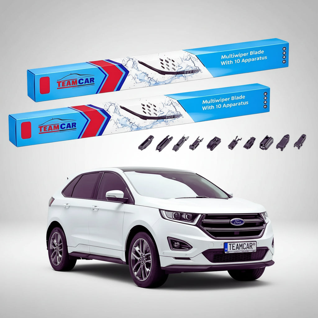 Ștergătoare Ford Edge SUV Gen II 2016-prezent | Set Față Flat Premium – TeamCar®