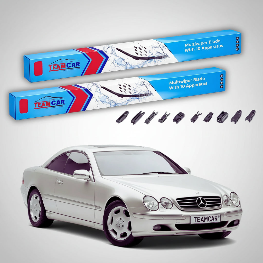 Ștergătoare Mercedes-Benz Clasa S Coupe C215 1999-2000 | Set Față Flat – TeamCar®