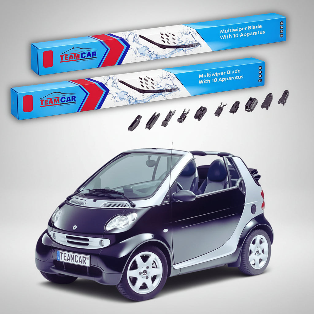 Ștergătoare Smart Fortwo Cabrio 450 2001-2004 | Set Față Flat Premium – TeamCar®