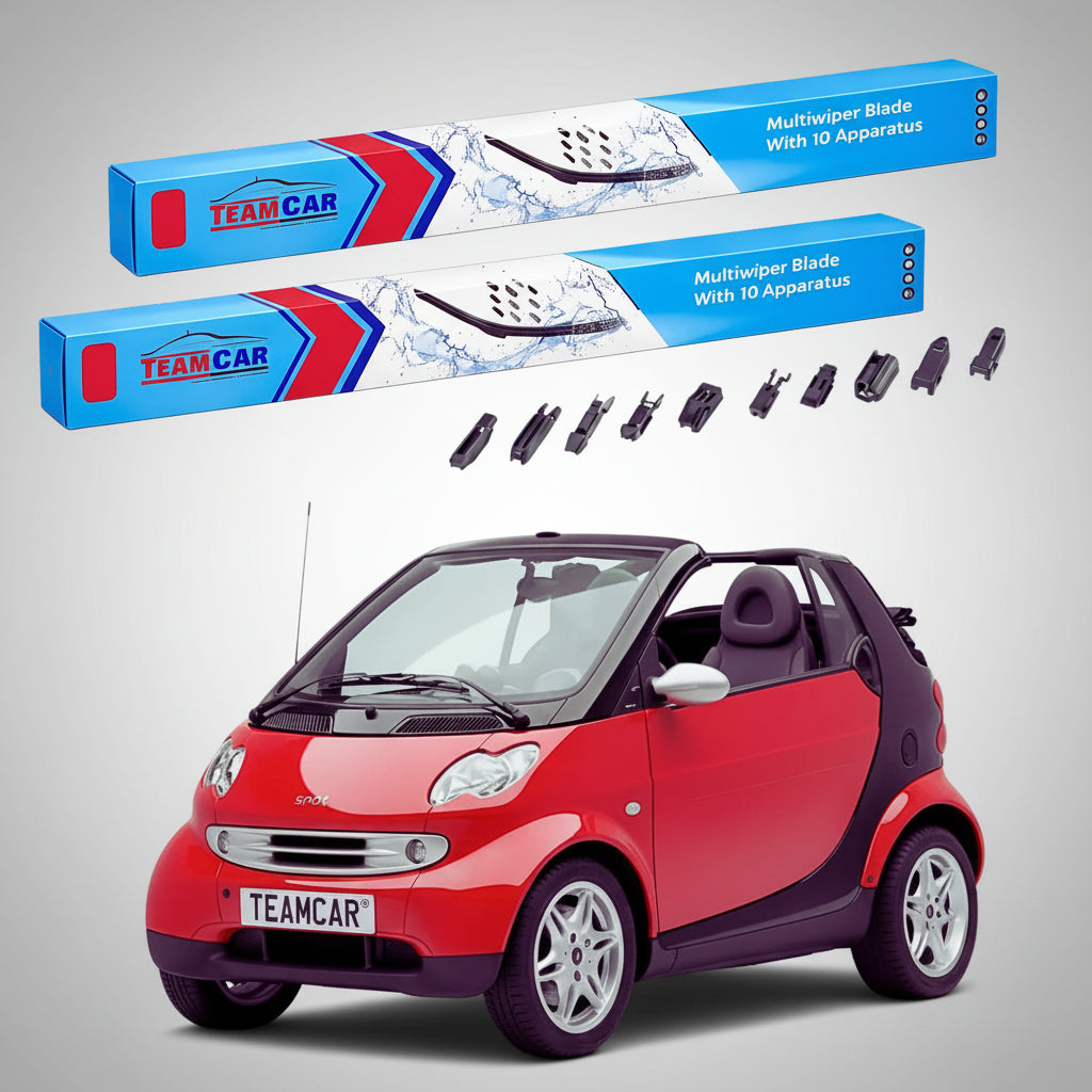 Ștergătoare Smart Fortwo Cabrio 450 2001-2004 | Set Față Flat Premium – TeamCar®