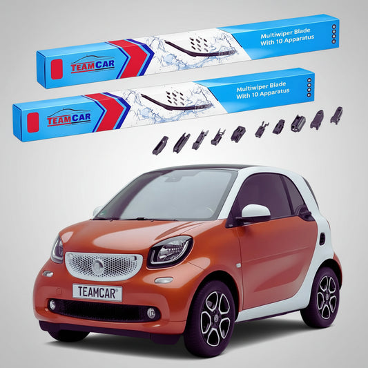 Ștergătoare Smart Fortwo Coupe 453 2014-2021 | Set Față Flat Premium – TeamCar®