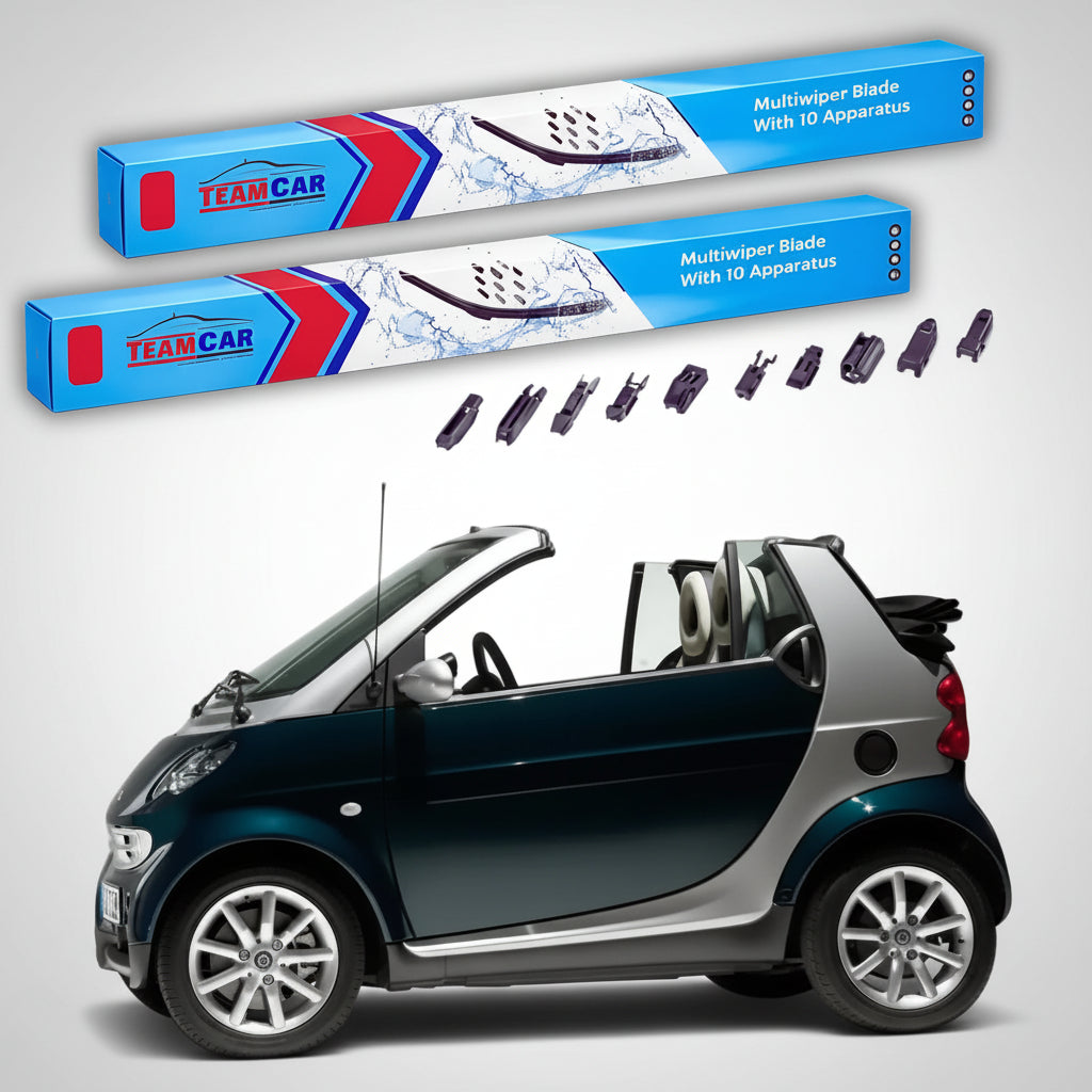 Ștergătoare Smart Fortwo Cabrio 450 2004-2007 | Set Față Flat Premium – TeamCar®