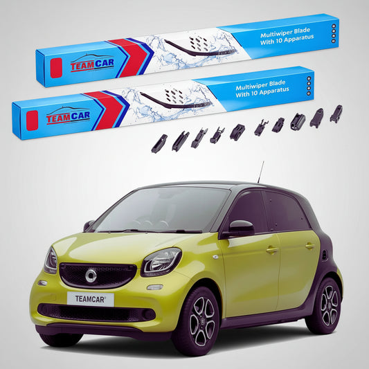 Ștergătoare Smart Forfour 453 Coupe 2014-2021 | Set Față Flat Premium – TeamCar®