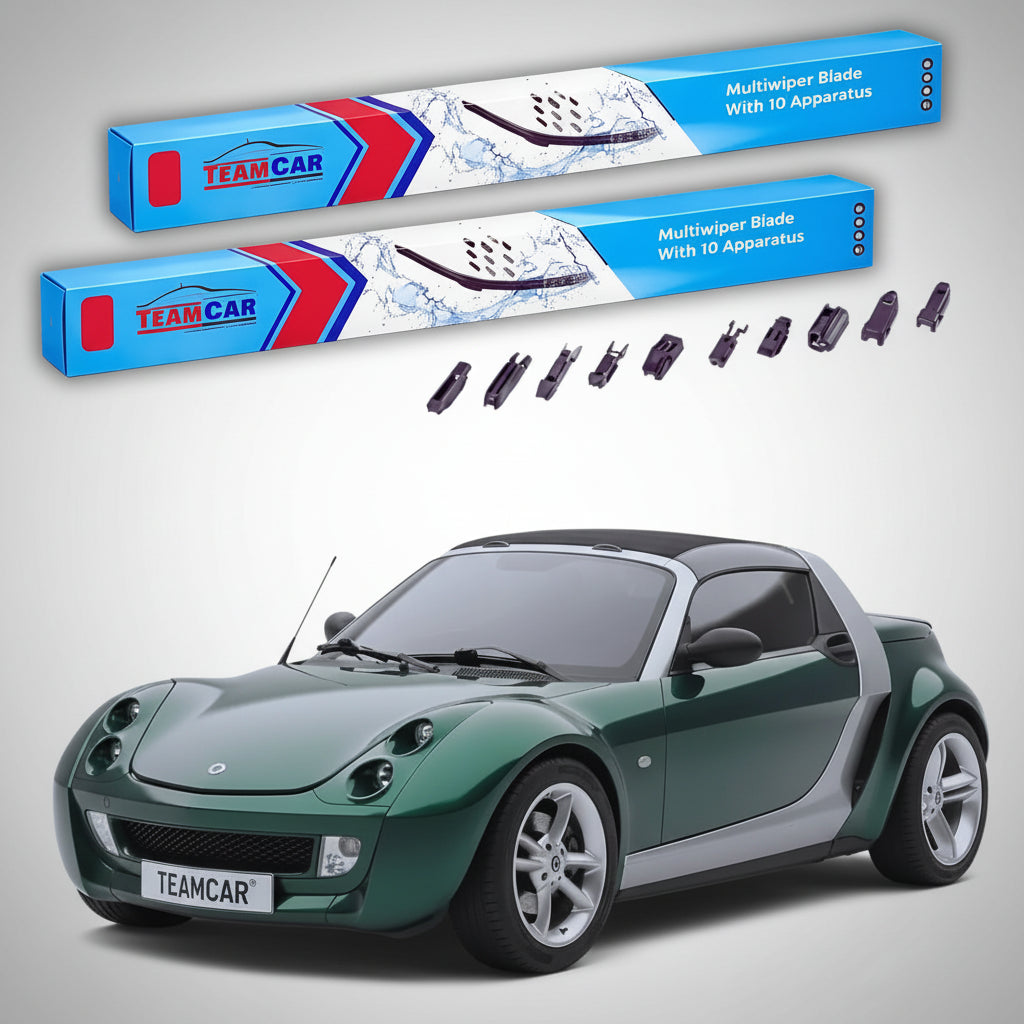 Ștergătoare Smart Roadster 452 2003-2005 | Set Față Flat Premium – TeamCar®