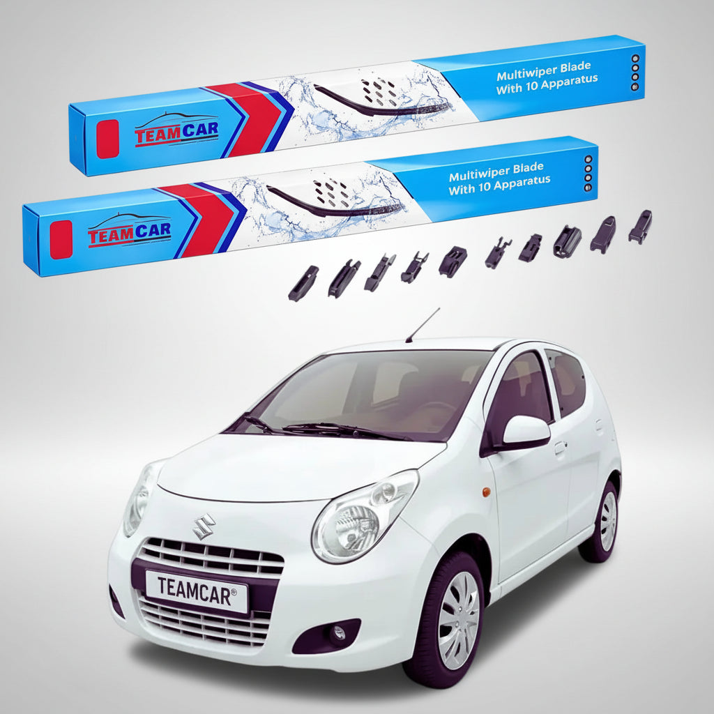 Suzuki Alto IV MF 2008-2014 ablaktörlők | Lapos prémium első készlet – TeamCar®