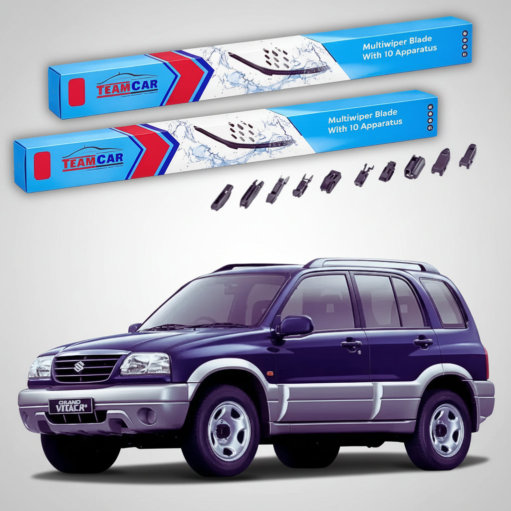 Ștergătoare Suzuki Grand Vitara I FT 5 Uși 1998-2005 | Set Față Flat Premium – TeamCar®