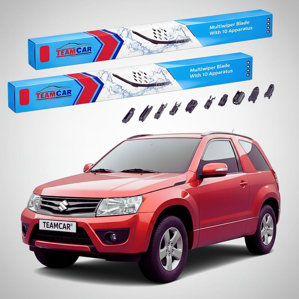 Ștergătoare Suzuki Grand Vitara II JT 3 Uși 2012-2015 | Set Față Flat Premium – TeamCar®