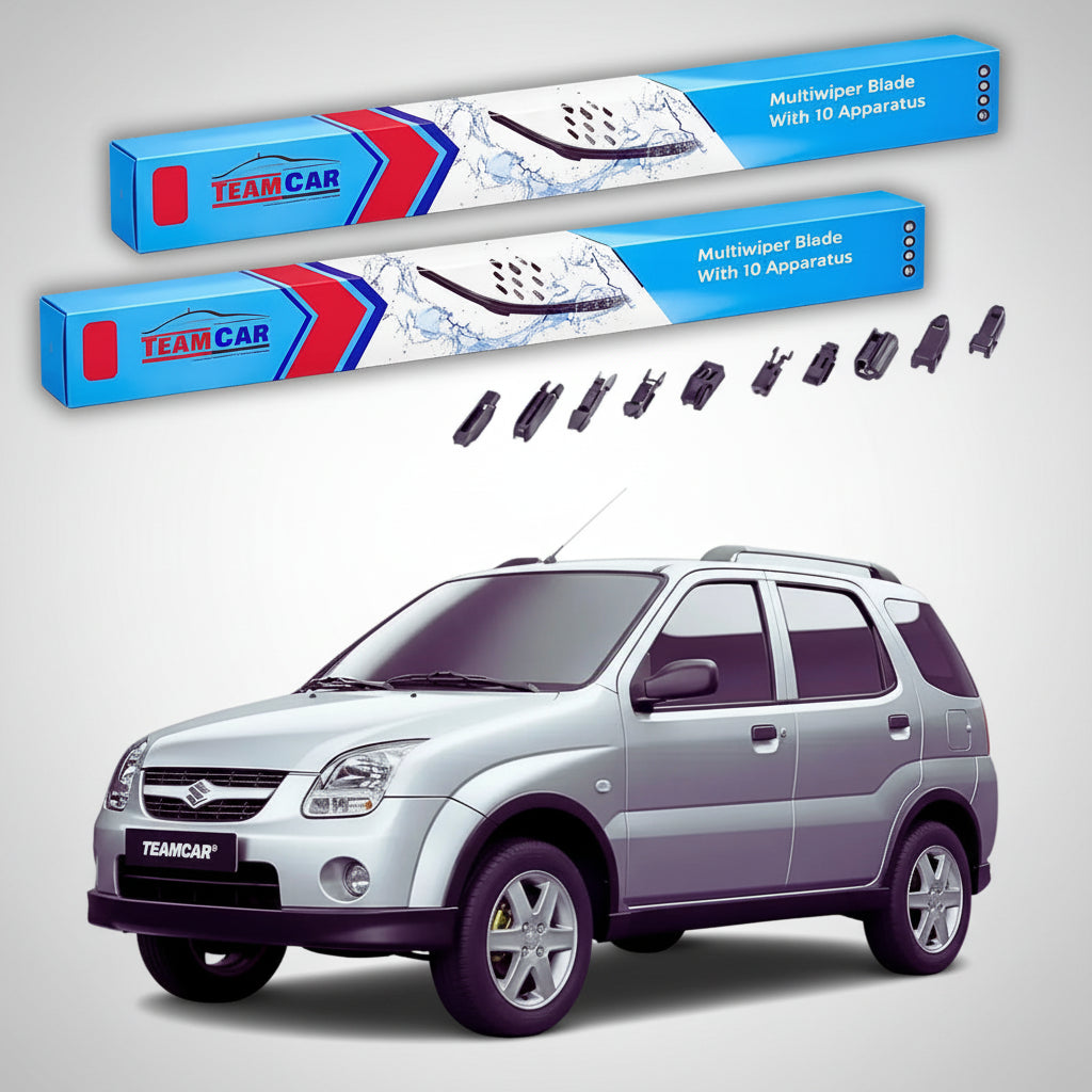 Ștergătoare Suzuki Ignis II MH Hatchback 2003-2007 | Set Față Flat Premium – TeamCar®