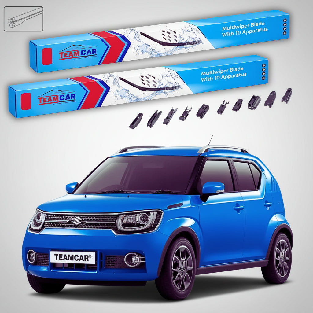 Ștergătoare Suzuki Ignis III MF Hatchback 2016+ | Set Față Flat Premium – TeamCar®