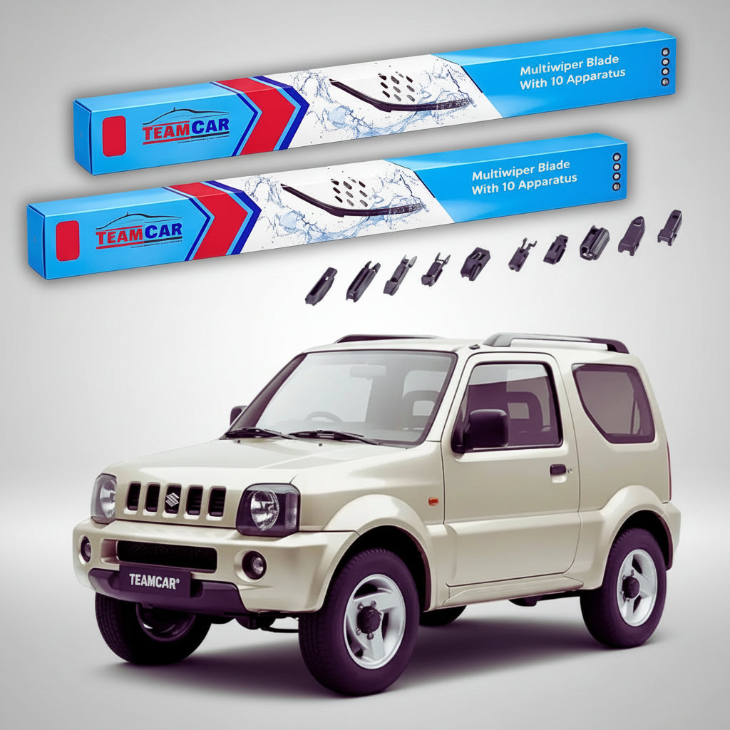 Ștergătoare Suzuki Jimny FJ 1998-2018 | Set Față Flat Premium – TeamCar®