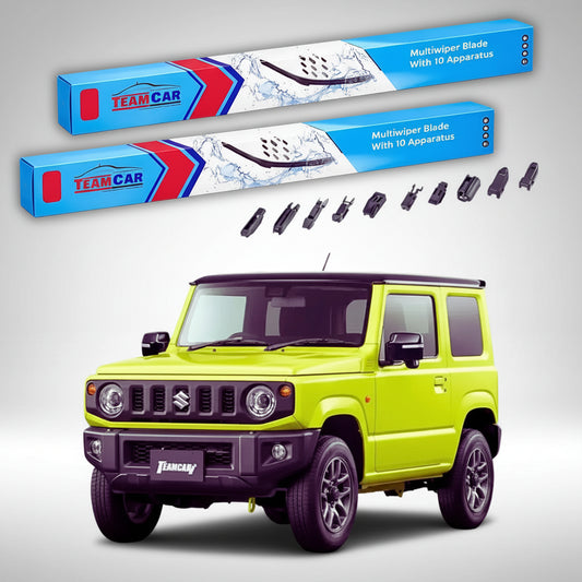 Ștergătoare Suzuki Jimny GJ/A6G 2018+ | Set Față Flat Premium – TeamCar®