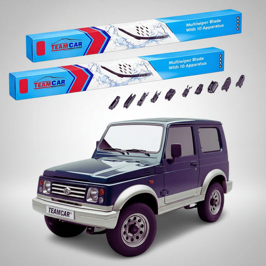 Ștergătoare Suzuki Samurai SJ 1987-2004 | Set Față Flat Premium – TeamCar®