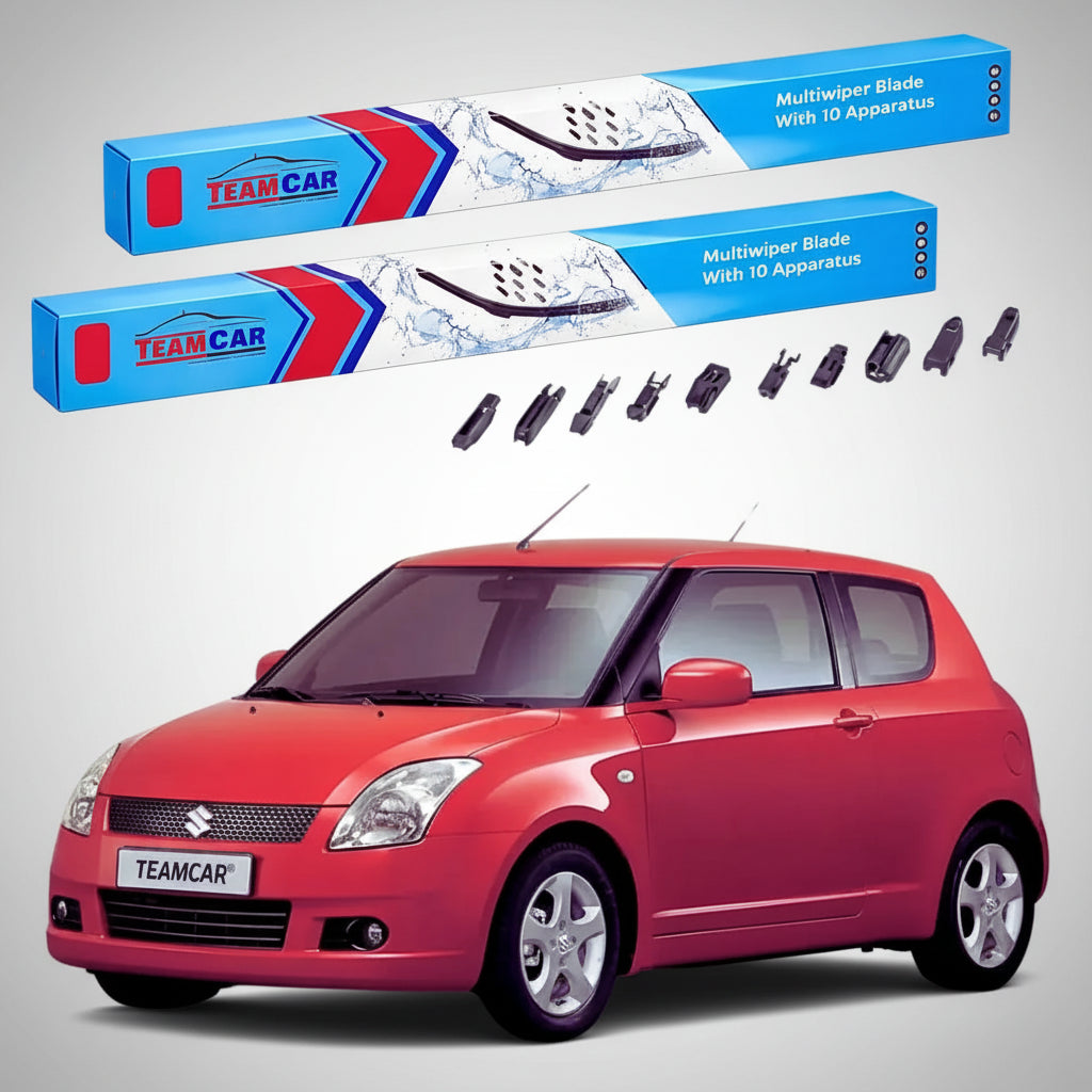 Ștergătoare Suzuki Swift FZ/NZ 3 Uși 2010-2017 | Set Față Flat Premium – TeamCar®