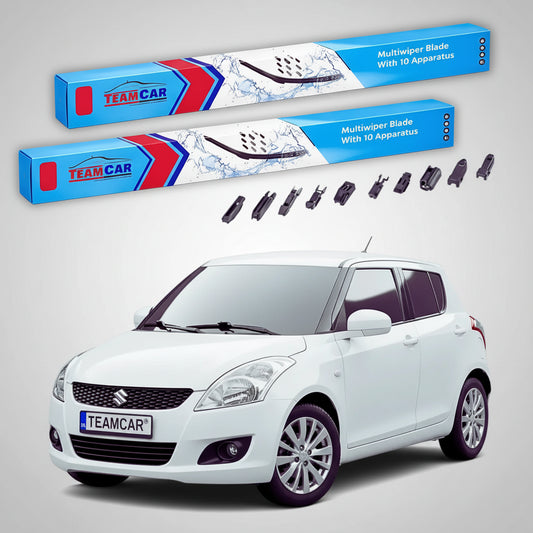 Ștergătoare Suzuki Swift FZ/NZ 5 Uși 2010-2017 | Set Față Flat Premium – TeamCar®