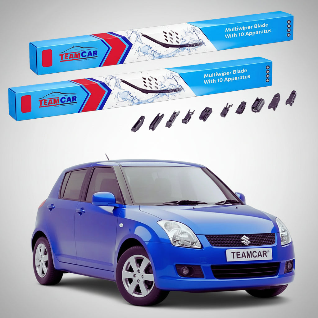 Ștergătoare Suzuki Swift MZ/EZ 2005-2010 | Set Față Flat Premium – TeamCar®