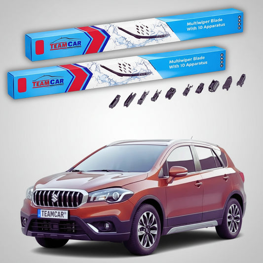 Ștergătoare Suzuki SX4 S-Cross JY 2016-2022 | Set Față Flat Premium – TeamCar®