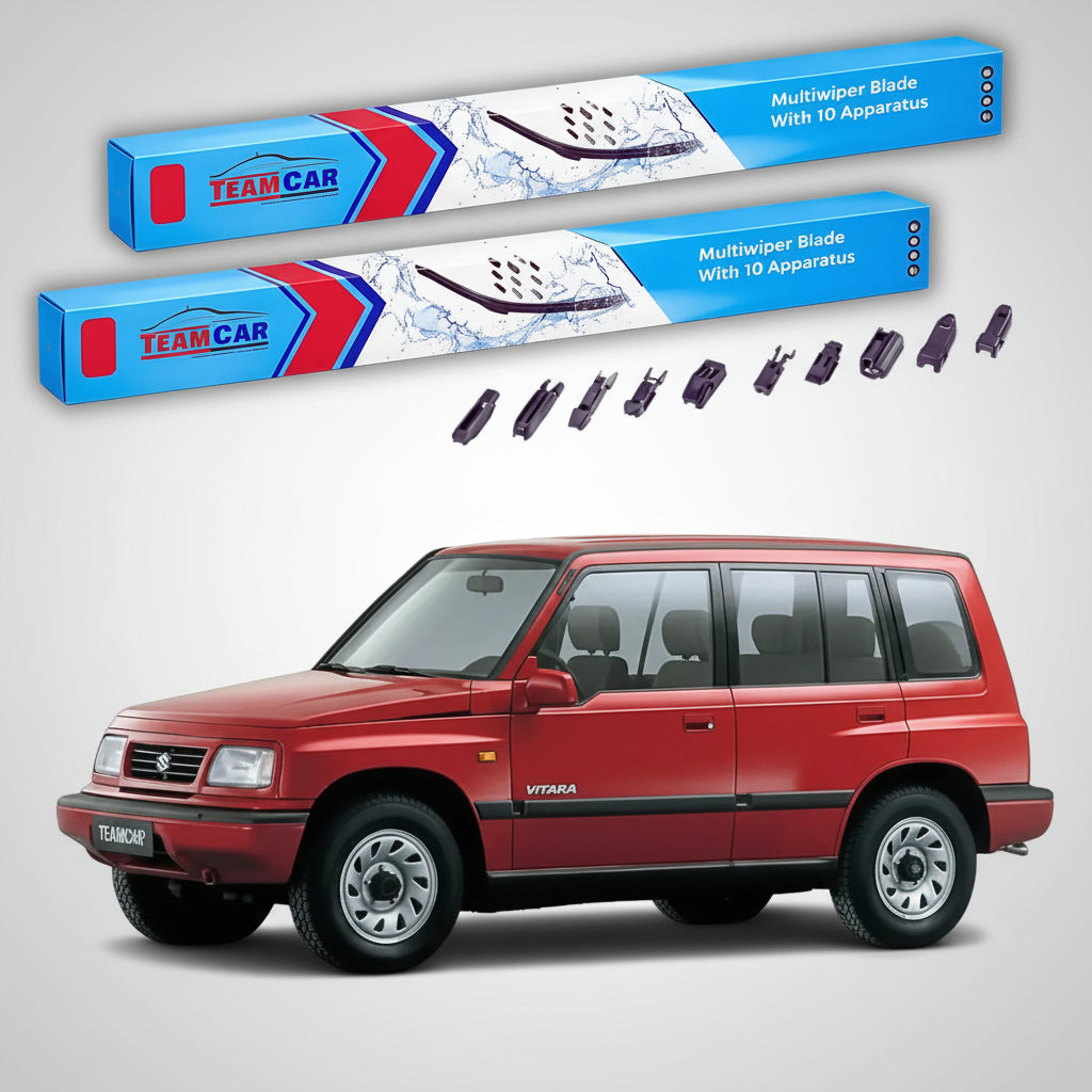Ablaktörlők Suzuki Vitara ET 5 ajtós 1995-1998 | Prémium első ablaktörlő készlet, lapos kivitel – TeamCar®