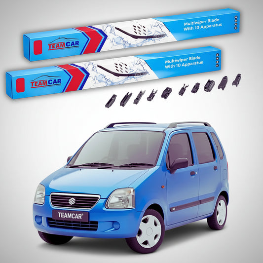 Ștergătoare Suzuki Wagon R+ MM 2000-2007 | Set Față Flat Premium – TeamCar®