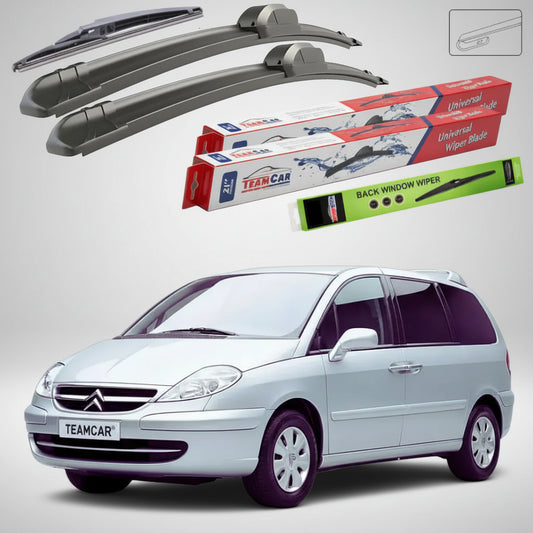 Ștergătoare Citroën C8 EA/EB Monovolum 2005-2010 | Set Față+Spate Flat – TeamCar®
