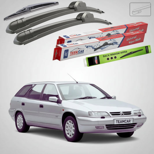 Ștergătoare Citroën Xantia Break X2 Facelift Estate 1998-1999 | Set Față și Spate Flat – TeamCar®