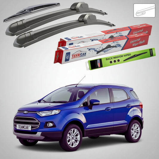 Ștergătoare Ford Ecosport SUV 2013-2016 | Set Față și Spate Flat – TeamCar®