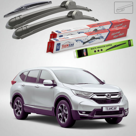 Ștergătoare Honda CR-V Gen V RW 2018-prezent | Set Față și Spate Flat – TeamCar®