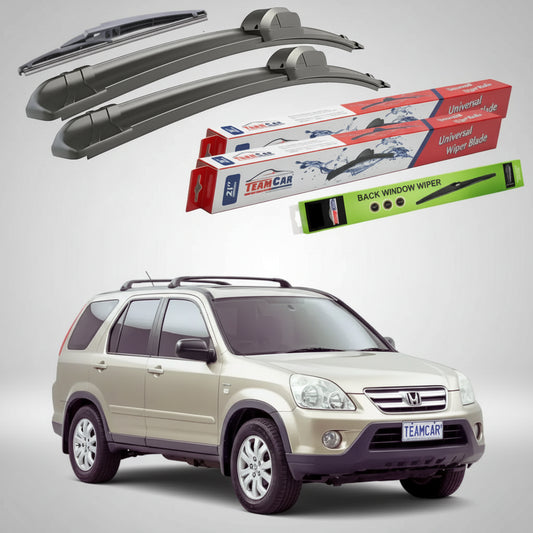 Ștergătoare Honda CR-V II Facelift RD8/RD9 SUV 2005-2006 | Set Față și Spate Flat – TeamCar®