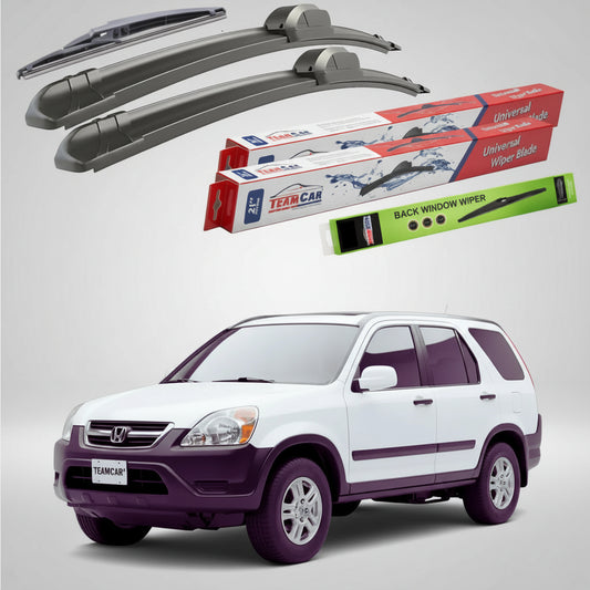Ștergătoare Honda CR-V II RD4/RD5/RD7/RD8 SUV 2002-2004 | Set Față și Spate Flat – TeamCar®