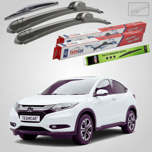 Ștergătoare Honda HR-V Gen II RU 2015-prezent | Set Față și Spate Flat – TeamCar®