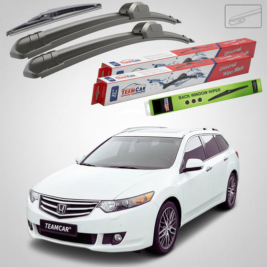 Ștergătoare Honda Accord VIII Tourer (2008–2015) Flat | Set Față Spate – TeamCar®