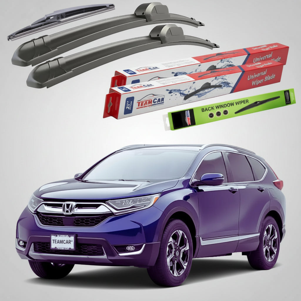 Ștergătoare Honda CR-V V (2017–2019) Flat | Set Față Spate – TeamCar®