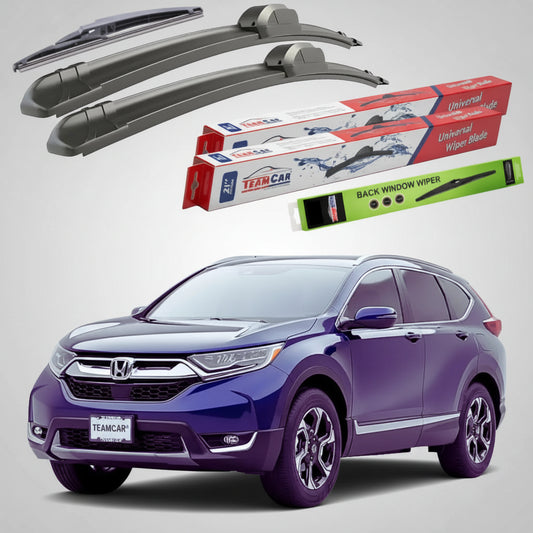 Ștergătoare Honda CR-V V (2017–2019) Flat | Set Față Spate – TeamCar®