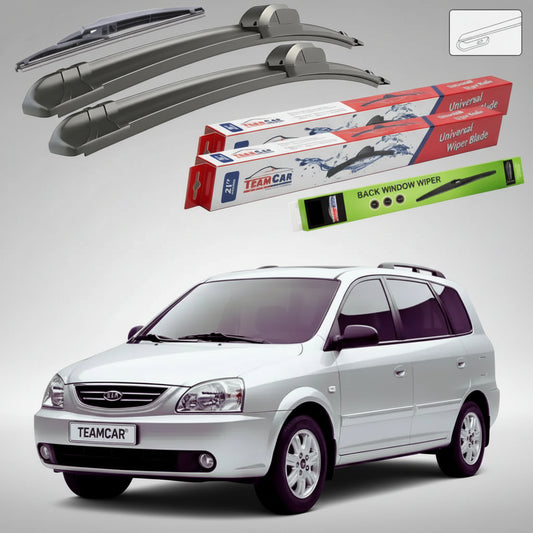 Essuie-glaces Kia Carens FC/FJ 1999-2006 | Jeu plat avant et arrière – TeamCar®