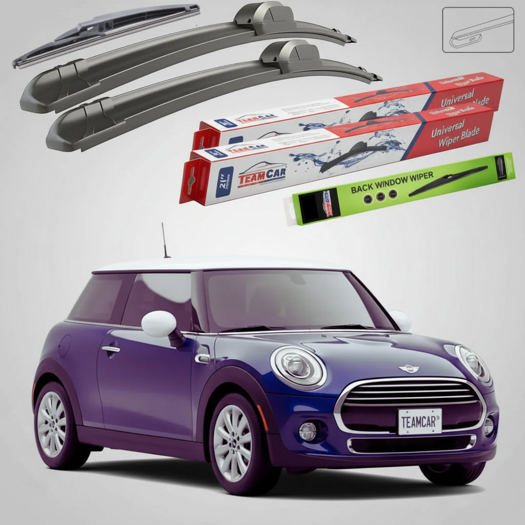 Ștergătoare Mini One F55 2014-2017 | Set Față și Spate Flat – TeamCar®