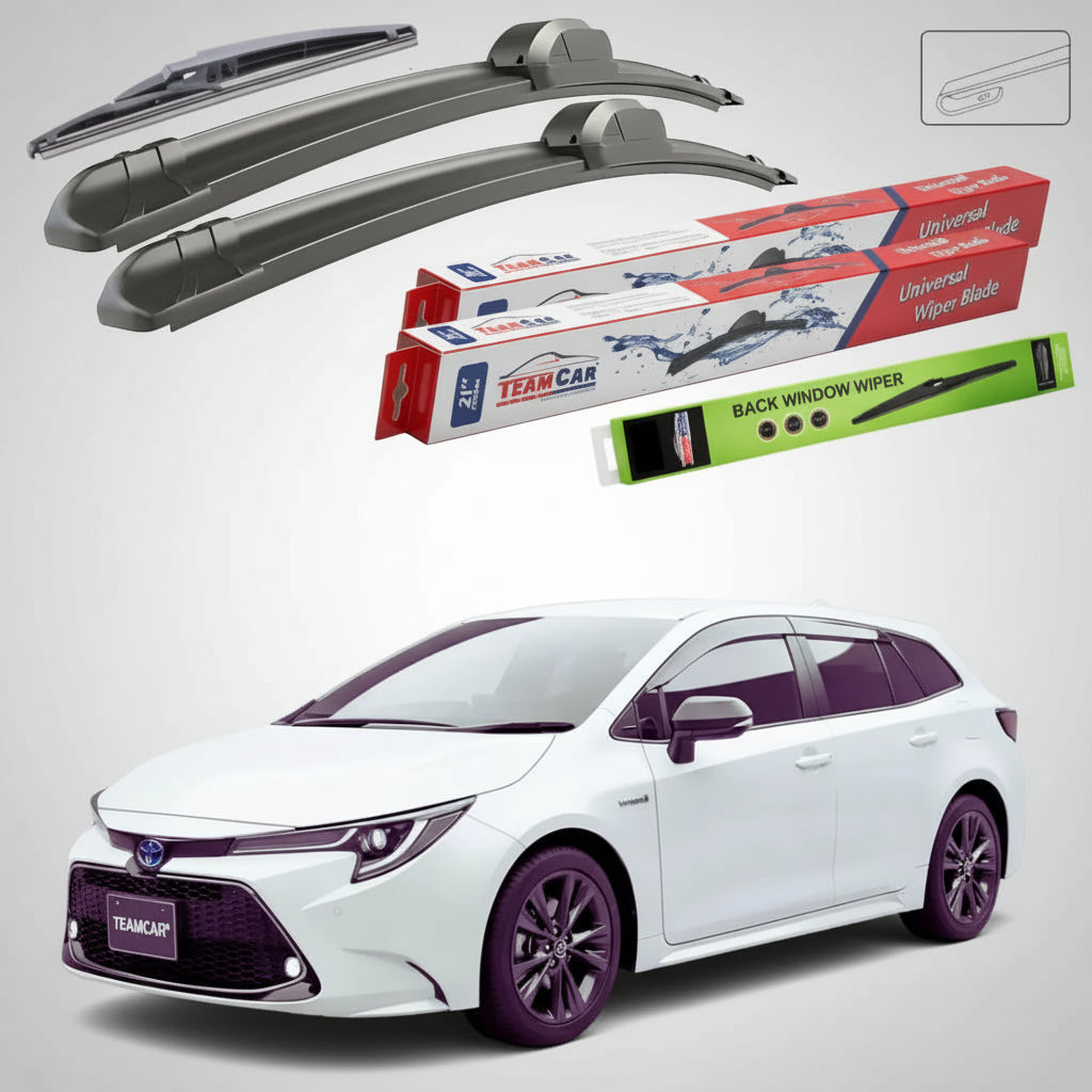 Ștergătoare Toyota Corolla E21 Touring Sports 2019-prezent | Set Față și Spate Flat – TeamCar®