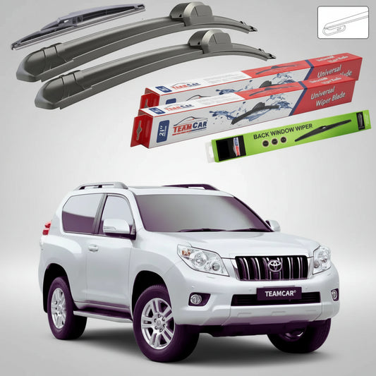 Ștergătoare Toyota Land Cruiser Prado J15 Seria 150 2009-prezent | Set Față și Spate Flat – TeamCar®