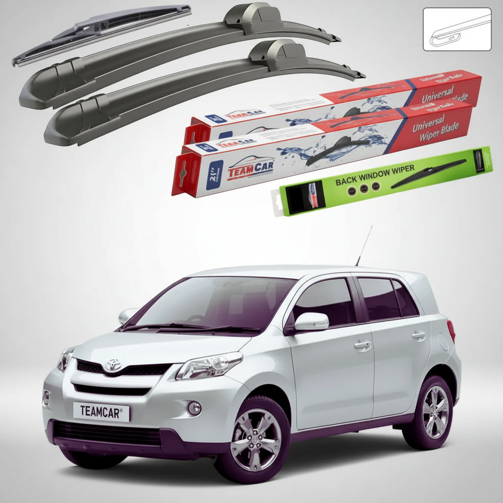 Ștergătoare Toyota Urban Cruiser P1 2009-2016 | Set Față și Spate Flat – TeamCar®